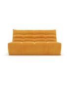 Jody modulaire 4-zitsbank Mustard Velours - 205x112x80