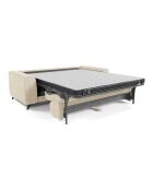 Slaapbankmatras Express 160cm MILANO Velvet met crèmekleurige patronen - 230x105x75