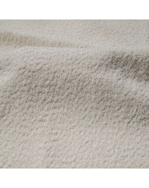 LIAM 4-zitsbank Creme Boucle Fabric - 230x90x74