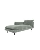 MERIDIENNE GAUCHE ISAK GRIS CLAIR - 60x160x85