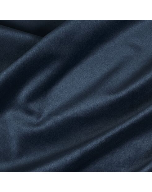 U Jakob Panoramasofa Mitternachtsblauer Samt - 335x85x77