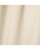 Omvormbare rechterhoekbank express matras 140 cm RUBY crème corduroy - 320x165x80