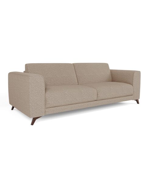 Colchón de sofá convertible Express 140 cm MILANO Taupe Boucle Taupe - 210x105x75