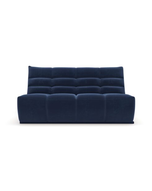 Modulaire 3-zitsbank Jody Velours MIDNIGHT BLUE - 175x112x80