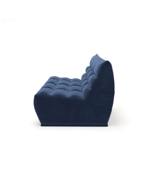 Modulaire 3-zitsbank Jody Velours MIDNIGHT BLUE - 175x112x80