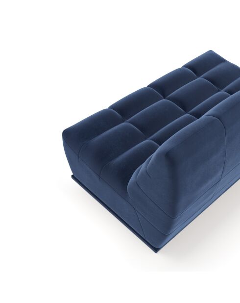 Modulaire 3-zitsbank Jody Velours MIDNIGHT BLUE - 175x112x80