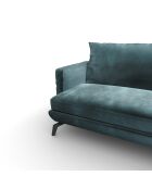 Unic 3-Sitzer-Sofa petrolblau - 220x92x83
