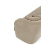 EMY 2-zitsbank Taupe Velours - 185x88x77