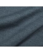 Divano Jakob a 2 posti Tessuto Weave blu petrolio - 159x85x77