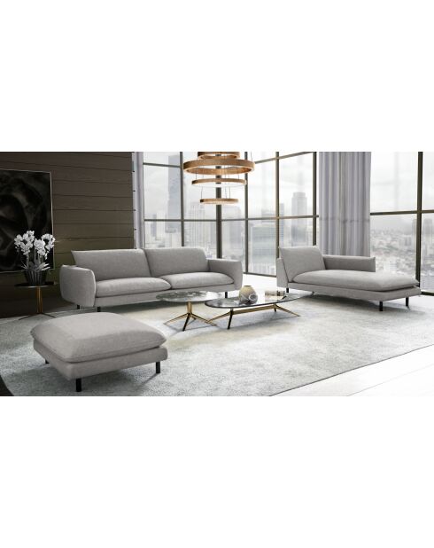Isak 2-Sitzer-Sofa hellgrau - 155x92x85