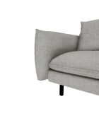 Isak hellgraues linkes Weitwinkelsofa - 262x92x85
