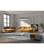 MERIDIENNE GAUCHE JUSTIN MOUTARDE - 90x154x78