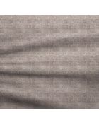 Omvormbare rechterhoekbank express matras 140cm RUBY taupe fluweel - 320x165x80