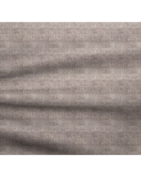 Omvormbare rechterhoekbank express matras 140cm RUBY taupe fluweel - 320x165x80