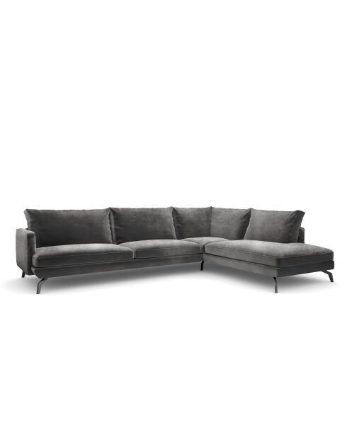 Unic breites rechtwinkliges Sofa aus Zinn, 300 x 202 x 83