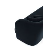 EMY 3-Sitzer-Sofa Velours Mitternachtsblau - 205x88x77