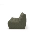 Jody modulaire 4-zitsbank Olijfgroene Boucle-stof - 205x112x80