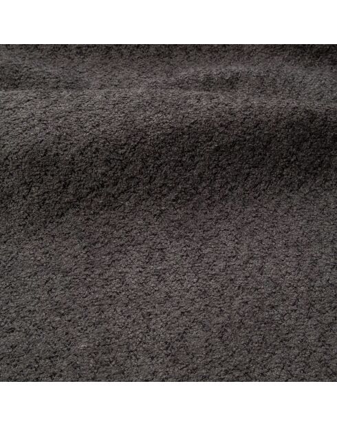 EMY 3-Sitzer-Sofa aus Graphitgrauem Boucle-Gewebe - 205x88x77