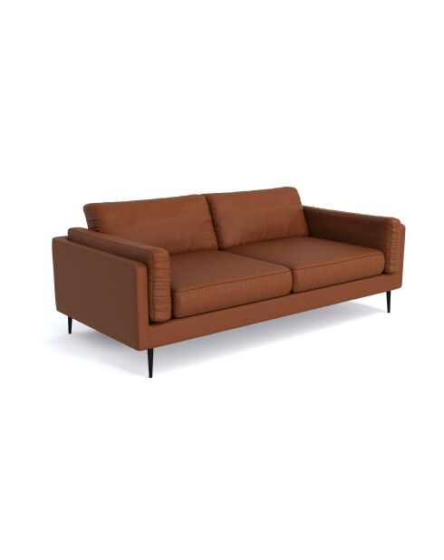 Mikael 2-Sitzer-Sofa Kamelleder - 149x84x80