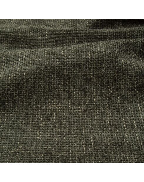 NOVA linkes Ecksofa aus gewebtem Samt aus Terrakotta - 280x165x73