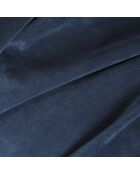 Méridienne modulable Jody Velours BLEU NUIT - 105x185x80