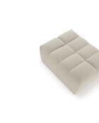 Jody modulaire voetenbank Beige corduroy - 85x105x44