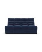 Jody Modulares 4-Sitzer-Sofa Velours MITTERNACHTBLAU - 205x112x80
