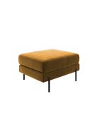 POUF JUSTIN MOUTARDE - 70x50x78
