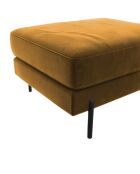 POUF JUSTIN MOUTARDE - 70x50x78