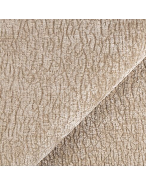 GLENN 3-Sitzer-Sofa Velvet Elefant beige - 220x90x74