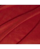 Jody Velours ORANGE modulaire voetenbank - 85x105x44