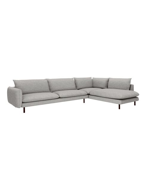 Isak hellgraues Weitwinkelsofa - 262x92x85