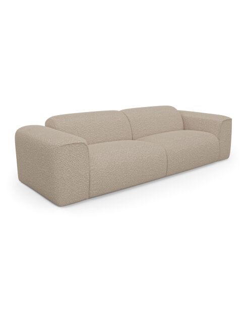 Express slaapbank Dunlopillo 160 cm matras NOVA 160 cm NOVA 160 cm NOVA Beige badstof - 234x95x73