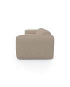 Express ausziehbares Sofa Dunlopillo 160 cm Matratze NOVA 160 cm NOVA Beige Frotteestoff — 234 x 95 x 73