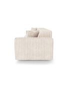 5-zitsbank met 2 sierkussens RUBEN XXL Cream Corduroy - 323x95x78