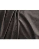 Justin 2-Sitzer-Sofa dunkeltaupegrau - 150x84x78