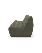 Jody Modulares 5-Sitzer-Sofa Olivgrüner Boucle-Stoff - 250x112x80