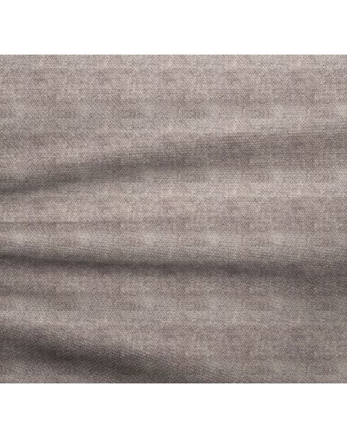 5-Sitzer-Sofa mit 2 dekorativen Kissen RUBEN Velours Taupe - 323x95x78