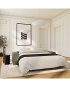 Express ausziehbare Sofamatratze, 140 cm, RUBY, Vintagegrün, Kord — 216x100x80