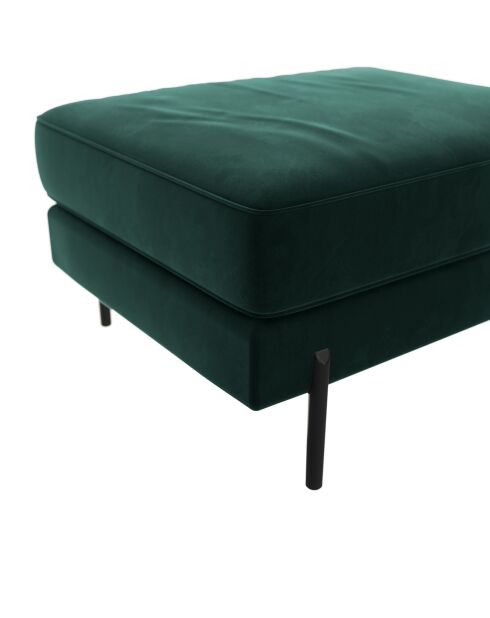 POUF JUSTIN VERT FORET - 70x50x78
