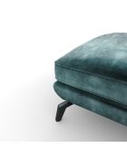 POUF UNIC BLEU PETROLE - 90x70x46