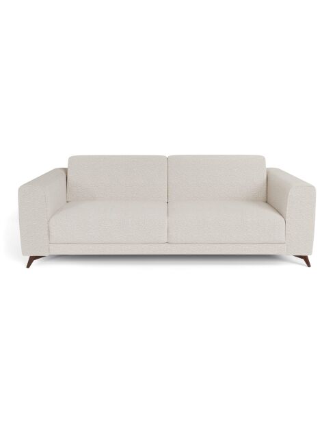 Express converteerbare slaapbank 160 cm MILANO Cream Boucle-stof - 230x105x75