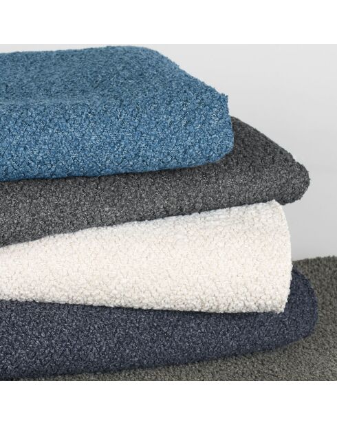 Jody 3-Sitzer-Modulsofa Olivgrüner Boucle-Stoff - 175x112x80