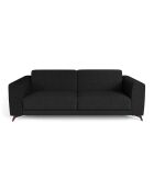 Express converteerbare bank 140 cm matras MILANO Black Terry Fabric - 210x105x75