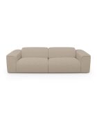 NOVA Bouclette Beige 4-zitsbank - 245x9x73