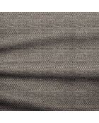 EMY 3-Sitzer-Sofa aus taupefarbenem Webstoff - 205x88x77