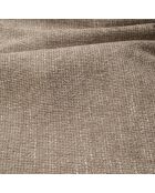 LIAM 4-Sitzer-Sofa aus beigefarbenem gewebtem Samt - 230x90x74