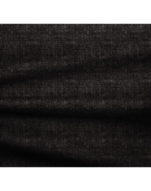 Express Schlafsofamatratze 160 cm RUBY aus dunklem anthrazitfarbenem Samt - 236x100x80