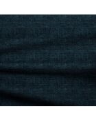 Rechtes Ecksofa mit 2 dekorativen Kissen RUBEN Velours Peacock blauer Samt - 323x173x78