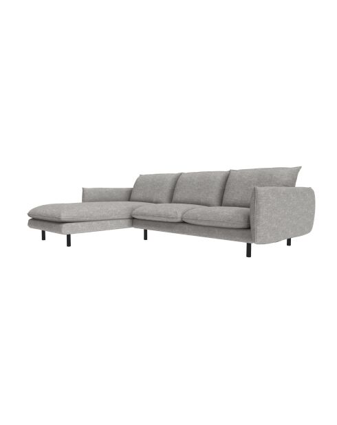 Isak Ecksofa, hellgrau, links, 235 x 92 x 85
